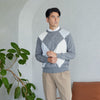 PERFECT TAN｜《SALE》アーガイルインターシャプルオーバー〈MENS〉
