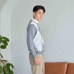 PERFECT TAN｜《SALE》アーガイルインターシャプルオーバー〈MENS〉