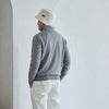 PERFECT TAN｜《SALE》カシミヤハーフジップ刺繍プルオーバー〈MENS〉