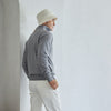 PERFECT TAN｜《SALE》カシミヤハーフジップ刺繍プルオーバー〈MENS〉