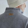 PERFECT TAN｜《SALE》カシミヤハーフジップ刺繍プルオーバー〈MENS〉
