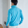 PERFECT TAN｜《SALE》カシミヤハーフジップ刺繍プルオーバー〈MENS〉