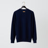 PERFECT TAN｜《SALE》カシミヤクルーネック刺繍プルオーバー〈MENS〉