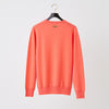 PERFECT TAN｜《SALE》カシミヤクルーネック刺繍プルオーバー〈MENS〉