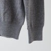 PERFECT TAN｜《SALE》カシミヤクルーネック刺繍プルオーバー〈MENS〉