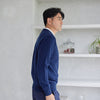 PERFECT TAN｜《SALE》カシミヤクルーネック刺繍プルオーバー〈MENS〉