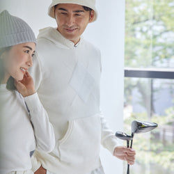 PERFECT TAN｜《SALE》アーガイルモールパーカー〈MENS〉