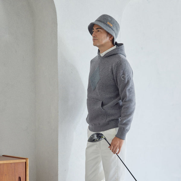 PERFECT TAN｜《SALE》アーガイルモールパーカー〈MENS〉