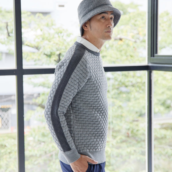 PERFECT TAN｜《SALE》ブロックキルティングプルオーバー〈MENS〉