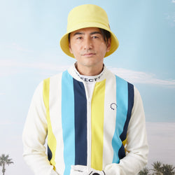 PERFECT TAN｜《SALE》ニットバケットハット(無地)〈MENS〉