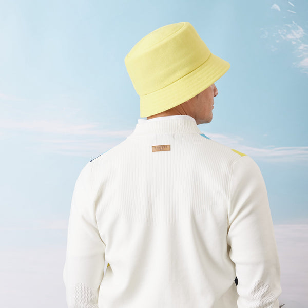 PERFECT TAN｜《SALE》ニットバケットハット(無地)〈MENS〉