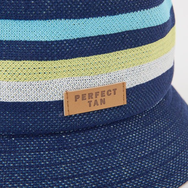 PERFECT TAN｜《SALE》マルチボーダーニットバケットハット〈MENS〉