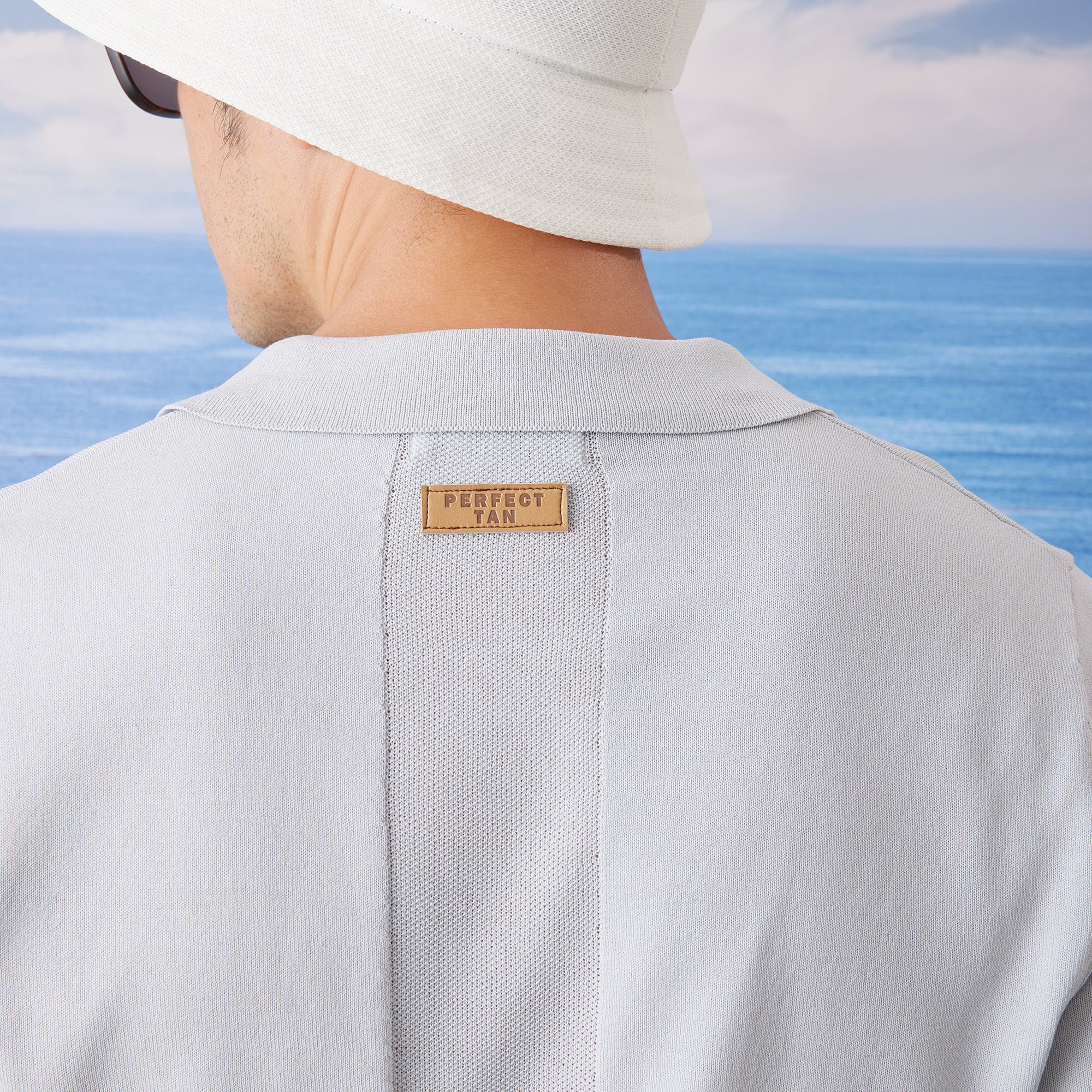 PERFECT TAN｜《SALE》ビームニットポロシャツ〈MENS〉