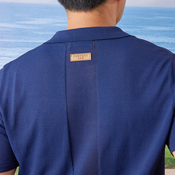PERFECT TAN｜《SALE》ビームニットポロシャツ〈MENS〉
