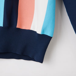 PERFECT TAN｜《SALE》マルチストライプテック ジップアップジャケット〈MENS〉