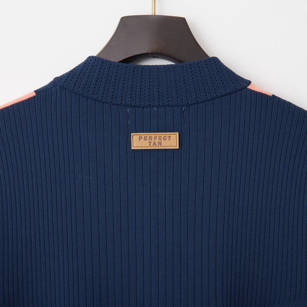 PERFECT TAN｜《SALE》マルチストライプテック ジップアップジャケット〈MENS〉