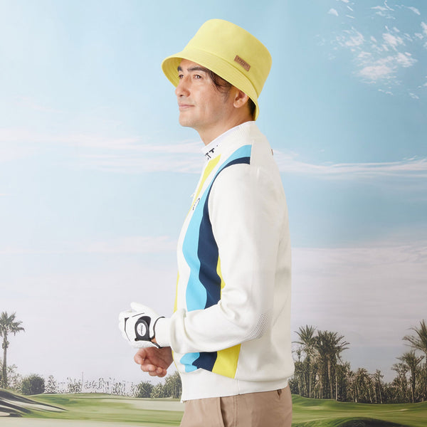 PERFECT TAN｜《SALE》マルチストライプテック ジップアップジャケット〈MENS〉