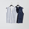 PERFECT TAN｜《SALE》ストライプテックニットベスト〈MENS〉