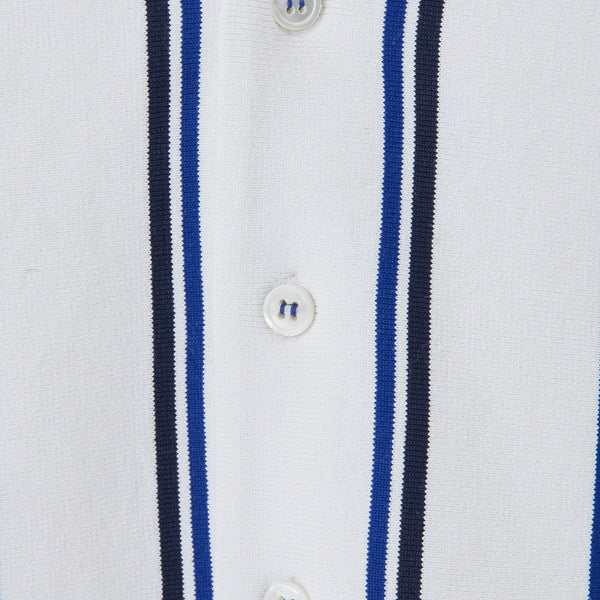 PERFECT TAN｜《SALE》ストライプテックニットベスト〈MENS〉