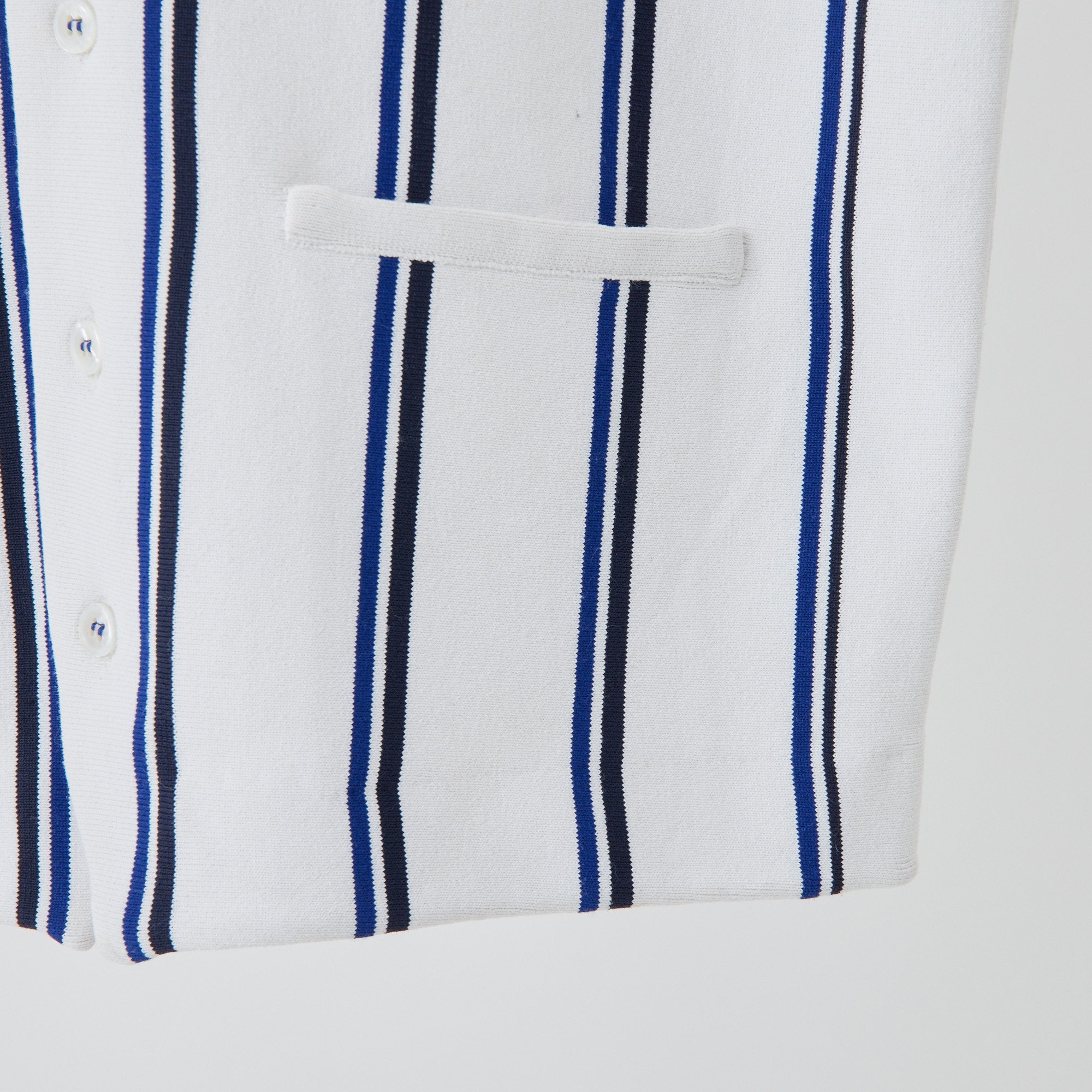 PERFECT TAN｜《SALE》ストライプテックニットベスト〈MENS〉
