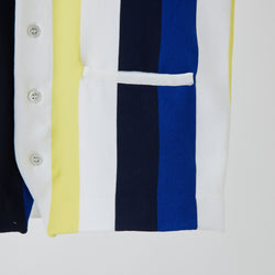 PERFECT TAN｜《SALE》マルチストライプテックニットベスト〈MENS〉