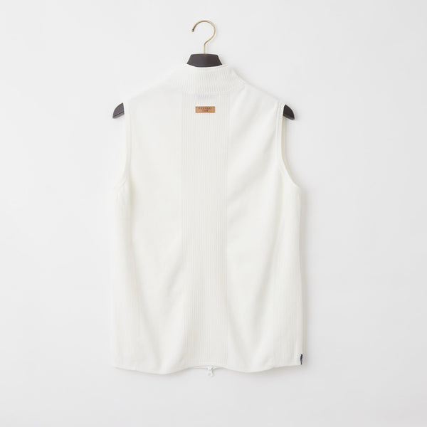 PERFECT TAN｜《SALE》テックジップアップ ニットベスト〈MENS〉