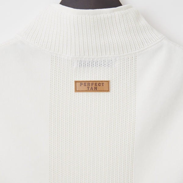PERFECT TAN｜《SALE》テックジップアップ ニットベスト〈MENS〉