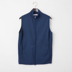 PERFECT TAN｜《SALE》テックジップアップ ニットベスト〈MENS〉