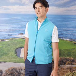 PERFECT TAN｜《SALE》テックジップアップ ニットベスト〈MENS〉