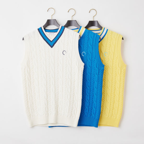 PERFECT TAN｜《SALE》チルデンニットベスト〈MENS〉