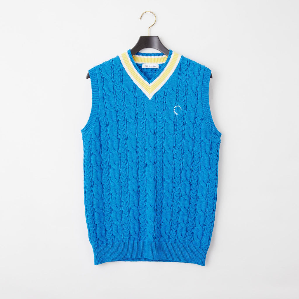 PERFECT TAN｜《SALE》チルデンニットベスト〈MENS〉