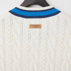 PERFECT TAN｜《SALE》チルデンニットベスト〈MENS〉