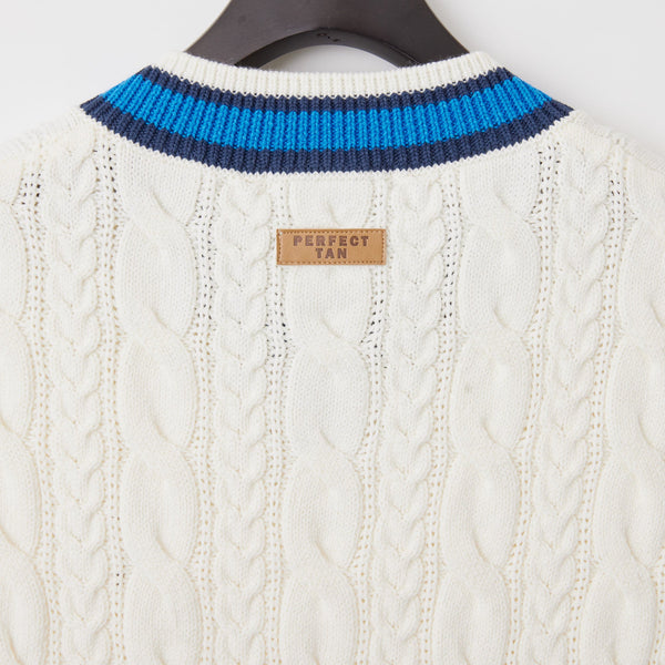 PERFECT TAN｜《SALE》チルデンニットベスト〈MENS〉