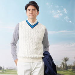 PERFECT TAN｜《SALE》チルデンニットベスト〈MENS〉