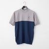 PERFECT TAN｜《SALE》バイカラーニットモックネックプルオーバー〈MENS〉