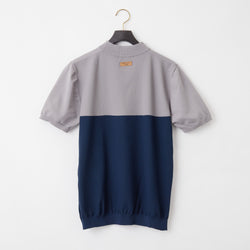 PERFECT TAN｜《SALE》バイカラーニットモックネックプルオーバー〈MENS〉