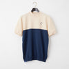 PERFECT TAN｜《SALE》バイカラーニットモックネックプルオーバー〈MENS〉