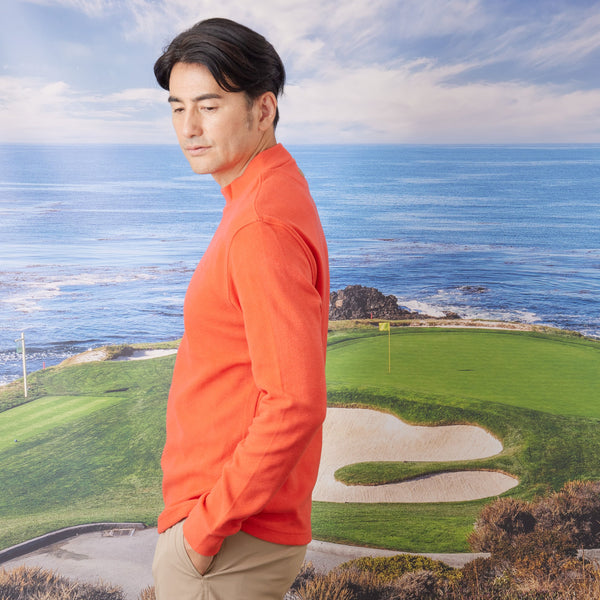 PERFECT TAN｜《SALE》フリースモックネックプルオーバー〈MENS〉