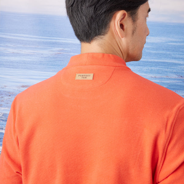 PERFECT TAN｜《SALE》フリースモックネックプルオーバー〈MENS〉