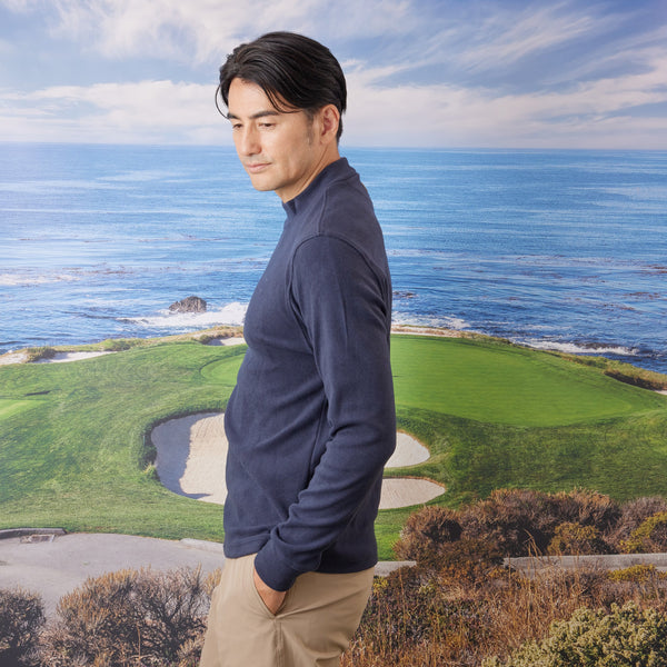 PERFECT TAN｜《SALE》フリースモックネックプルオーバー〈MENS〉