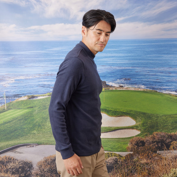 PERFECT TAN｜《SALE》フリースモックネックプルオーバー〈MENS〉