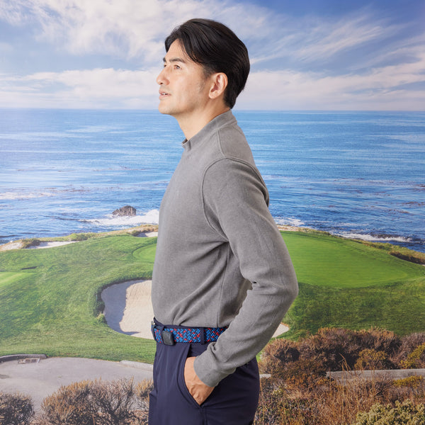 PERFECT TAN｜《SALE》フリースモックネックプルオーバー〈MENS〉