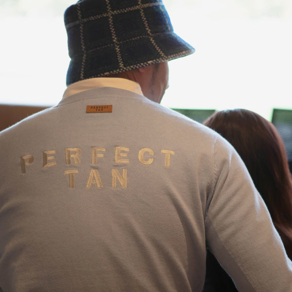 PERFECT TAN｜《SALE》コットンカシミヤプルオーバー〈MENS〉
