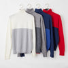 PERFECT TAN｜《SALE》バイカラータートルプルオーバー〈MENS〉