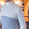 PERFECT TAN｜《SALE》バイカラータートルプルオーバー〈MENS〉