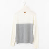 PERFECT TAN｜《SALE》バイカラータートルプルオーバー〈MENS〉