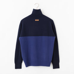 PERFECT TAN｜《SALE》バイカラータートルプルオーバー〈MENS〉