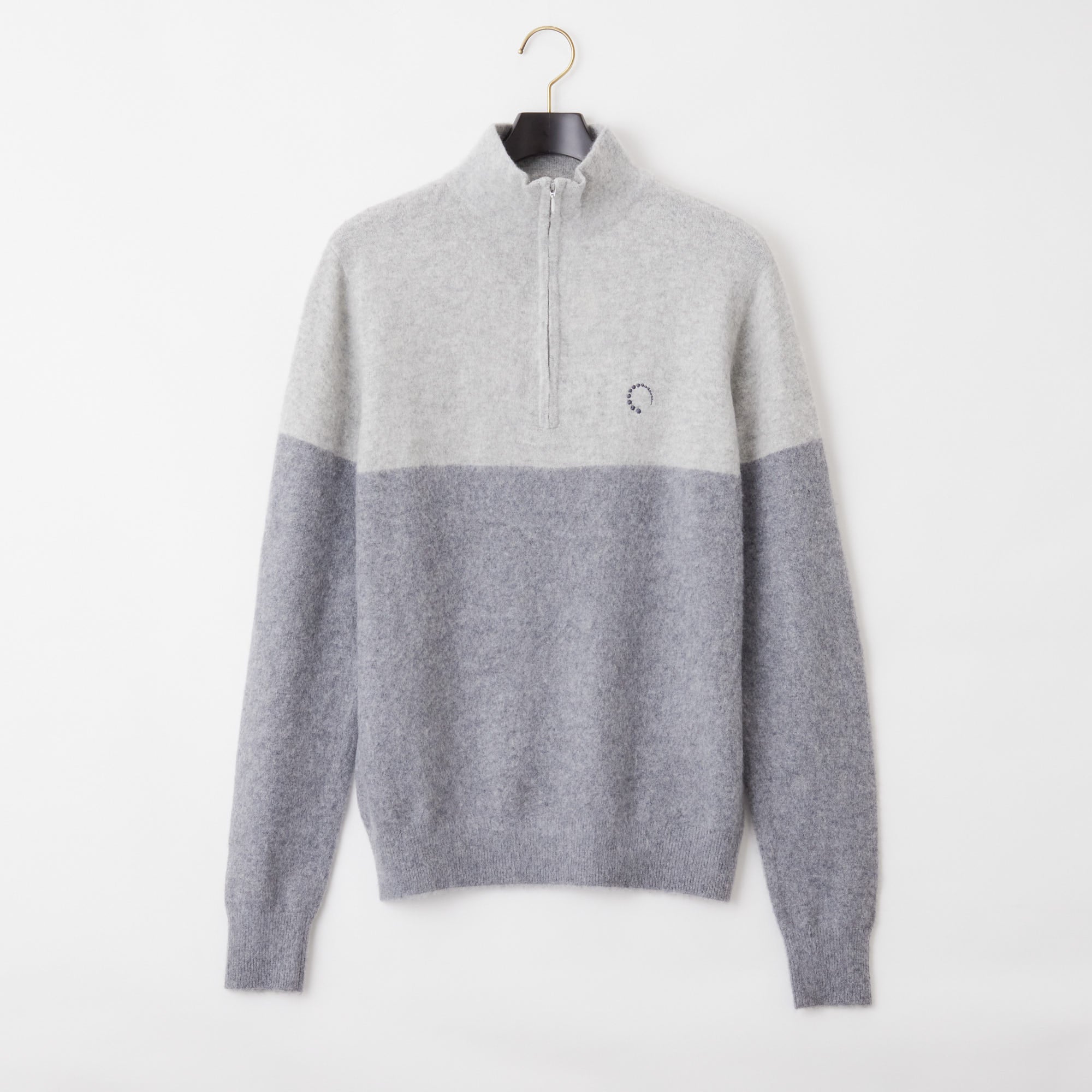 PERFECT TAN｜《SALE》カシミヤハーフジッププルオーバー〈MENS〉