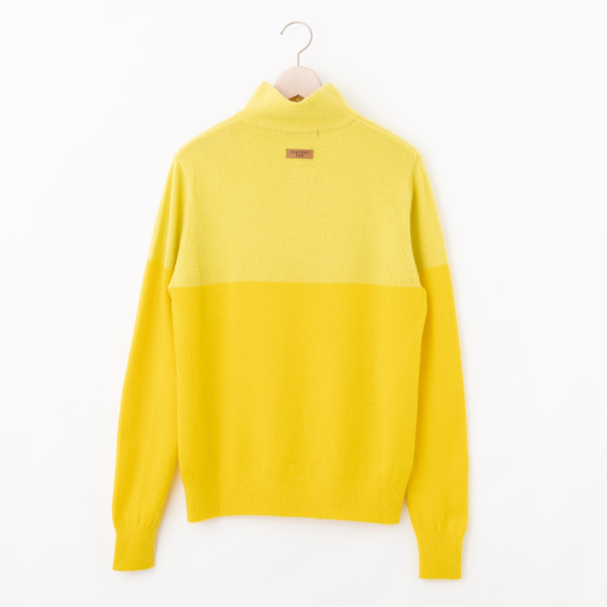 PERFECT TAN｜《SALE》カシミヤハーフジッププルオーバー〈MENS〉