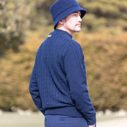 PERFECT TAN｜《SALE》ケーブル編みプルオーバー〈MENS〉